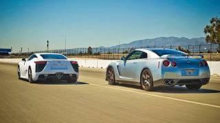 Drag Race: 2012 Lexus LFA vs 2010 Nissan GT-R