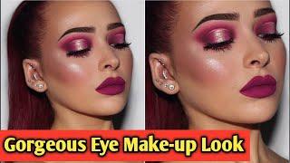 Gorgeous Eye Make-Up Look idea 2020 | Colorful Eye-shadow Look | Eye Makeup |  3M Media.