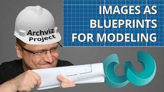 Import images to 3ds Max as blueprints for modeling