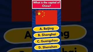 Can You Guess These Capital Cities? | Country Capital Quiz #shorts