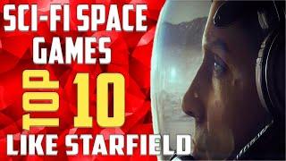 TOP 10 SPACE Games Like Starfield | Best RPG-Open World and Sci-Fi on PC you need to play