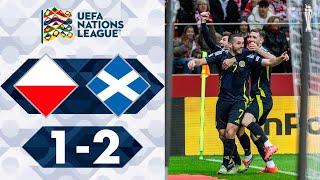 John McGinn Goal | Poland vs Scotland 1-2 Highlights | UEFA Nations League 2024