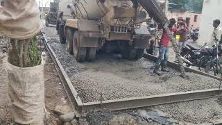 M30 grade concrete for CC tremix road