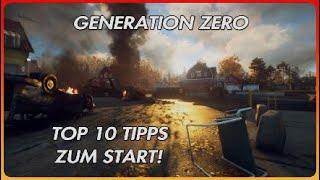 GENERATION ZERO - Unsere TOP 10 TIPPS zum Start! (2023/Ps5)