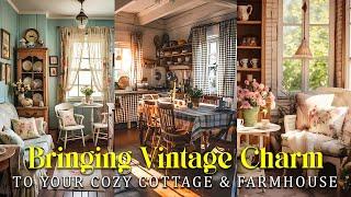 English Country Décor: Bringing Vintage Charm and Elegance Into Your Cottage Farmhouse!