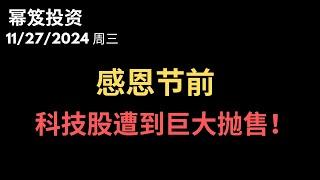 第1339期「幂笈投资」11/27/2024 今天视频，全是干货，江恩角度线教你如何看抄底！｜ 科技股遭抛售，来给大盘把脉 ｜ moomoo