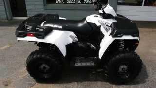 2013 Polaris Sportsman 500HO White