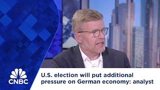 U.S. election will put additional pressure on German economy: analyst