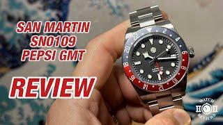 Possibly their BEST! | San Martin SN0109 Pepsi GMT - Watch Review