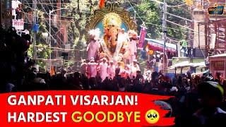 लालबागचा राजा 2024 विसर्जन सोहळा | Lalbaugcha Raja 2024 | Mumbai Ganpati Visarjan 2024