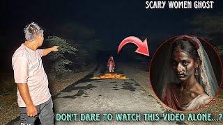 Scary Women Ghost | रात 12 बजे | लिफ्ट मांगकर बोली शमशान घाट जाना है | Creepy Women | Khofnak Rooh 