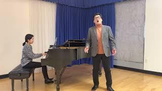 "De' miei bollenti spiriti" singing by Jinho Hwang, tenor