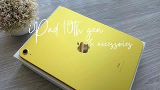 iPad 10th Generation (2022) Unboxing + Accessories  Comparison vs iPad Air 4