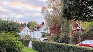 Stockholm Walks: Gamla Enskede. Tranquil suburb walk for relaxing, exploring, sleep or treadmill.