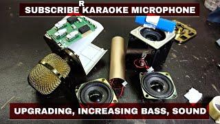 How to increase bass and sound of Bluetooth microphone speaker Q7 |upgrading karaoke microphone Q7