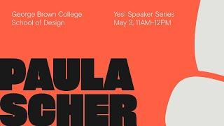 YES! Speaker Series: Paula Scher