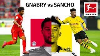 Serge Gnabry vs Jadon Sancho - Two Wing Wizards Go Head-to-Head