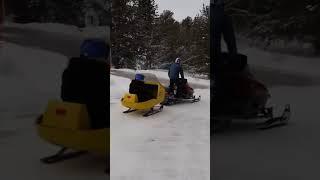 Cass and Bills Skidoo Ride