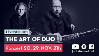 The Art Of Duo - Oliver Leicht & Hans Glawischnig  - Lockdown livestream at Jazzkeller