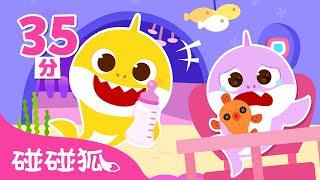 鲨鱼宝宝超级小保姆特辑   ｜鲨鱼宝宝中文｜儿歌大全｜Boo Hoo! Baby Care with Baby Shark｜中文儿歌｜碰碰狐Pinkfong