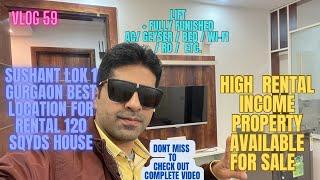 High Rental Income Property For Sale in Gurgaon | 22 Rooms | Fully Furnished | #rent #viralvideo