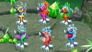 All Prismatic Mimic - Cave Island (My Singing Monsters: Dawn Of Fire)