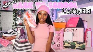 $1000+ BACK TO SCHOOL CLOTHING HAUL | shein, plt, lululemon, etc ||