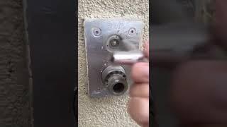 The right tool the for the job - Water Spigot Keys