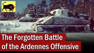 The Forgotten Battle That Stopped The German Ardennes Offensive | December 1944