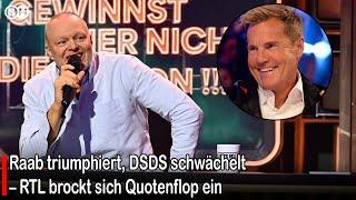 Raab triumphiert, DSDS schwächelt – RTL brockt sich Quotenflop ein #germany | SH News German