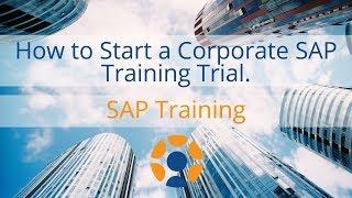 SAP Training - Corporate Training Trial