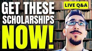 Answering Scholarship Questions - GS Livestream