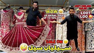 US Bridal Biggest Sale Up To 40% Off  | Pakistani Bridal & Bridal Sisters Dresses Low Price