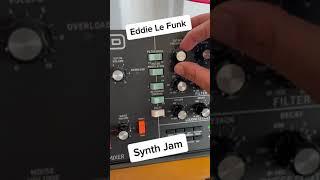 Eddie Le Funk Synth Jam @eddielefunkmusic #shorts #synth