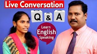 English Grammer live conversation Q&A |Spoken English Classes in Telugu | Daily English Conversation