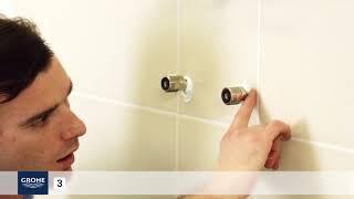 Как легко установить душевую систему GROHE с термостатом