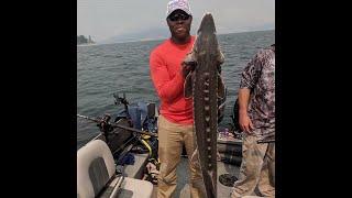 The Fallen Outdoors fishing trip for White Sturgeon!!!