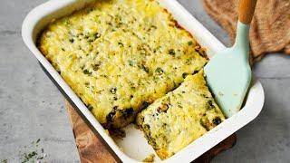 Spinach Casserole with Lentils & Quinoa