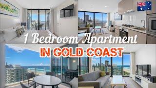 AUSTRALIAN HOUSE TOUR | 1 BEDROOM AIRBNB APARTMENT IN GOLD COAST QUEENSLAND AUSTRALIA 2023