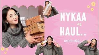 Nykaa Haul/Affordable Skincare & Makeup Items/Skincare/Makeup/Nykaa️