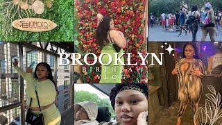 Birthday Trip to Brooklyn- NYC Vlog, Kimoto Rooftop, Alpha Lounge, NYC Pride, Lucky's Cocktail