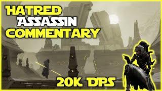 Hatred Assassin - Ancient Hypergate, commentary - 20k DPS - SWTOR 7.1