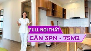 [REVIEW] Căn hộ 3 ngủ 75m2 full nội thất Vinhomes Smart City