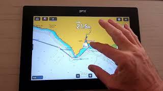 Raymarine Axiom introduction to Routes, Waypoints and Creating an Auto Route