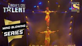 Krish And Shalini's Act  Sets The Stage On Fire | India's Got Talent Season 9| Mind Blowing Series