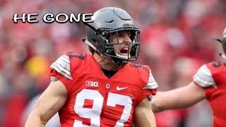 Nick Bosa Leaves Ohio State (Big C Got Game Reacts)