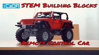 Building Blocks Remote Control Off-Road Car | CaDA Bricks C61006W