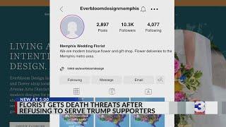 Florist gets death threats after refusing to serve Trump voters