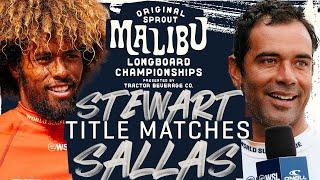 Kaniela Stewart vs Kai Sallas | Original Sprout Malibu Longboard Championships Title Matches