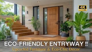 Eco-Friendly Entryway Ideas: Upcycled Furniture and Eco-Chic Decor That Impress & Save the Earth